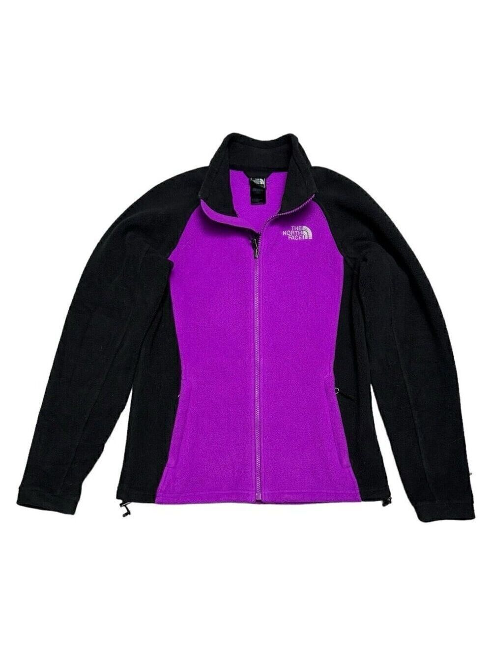 The North Face FLEECE Vintage Y2K Purple Retro Spring Fall Outdoor Jacket Small